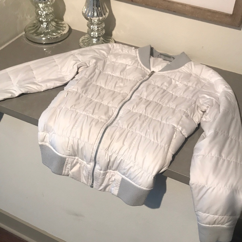 Athleta Down Puff Jacket with Pockets